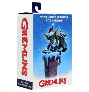 Akčné figúrky NECA Gremlins Santa Stripe a Gizmo