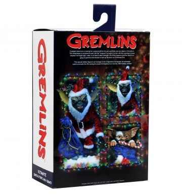 Akčné figúrky NECA Gremlins Santa Stripe a Gizmo