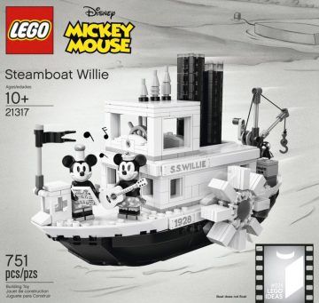 Garlaivio „Willie LEGO“ rinkinys