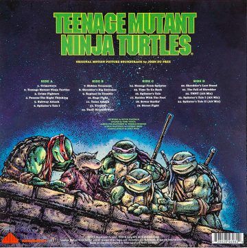 Vinyl Soundtrack Teenage Mutant Ninja Turtles