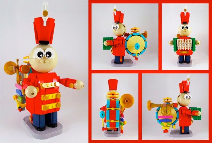 Kositrna igračka LEGO