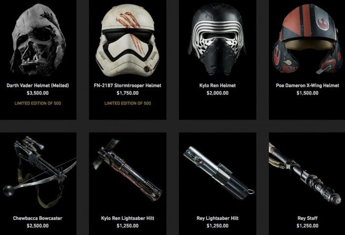 Force Awakens Prop Replicas