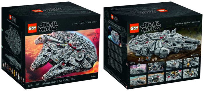 „Žvaigždžių karai“ LEGO UCS Tūkstantmečio sakalas