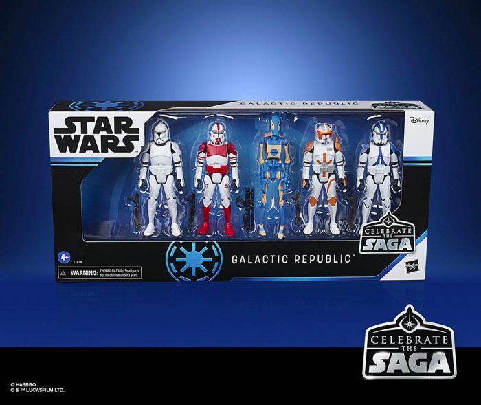 スターウォーズは佐賀のアクションフィギュアを祝う
