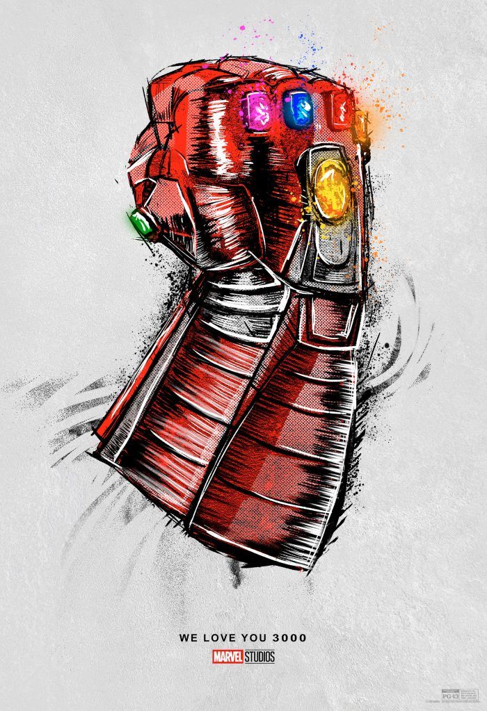 „Avengers Endgame“ pakartotinio išleidimo plakatas