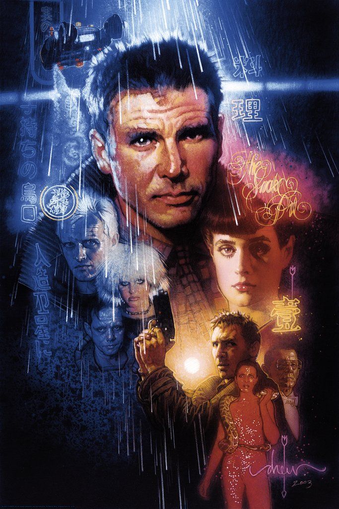 Blade Runner Drew Struzan utan titel