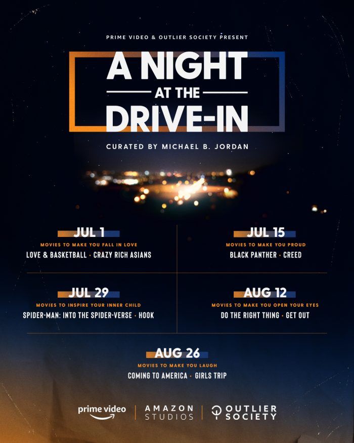 O noapte la afișul Drive-In