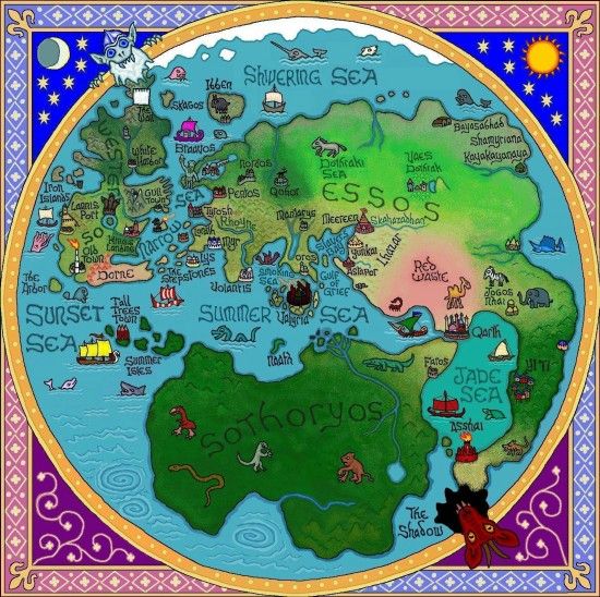 JE Fullerton - A Song of Ice and Fire - hele wereld