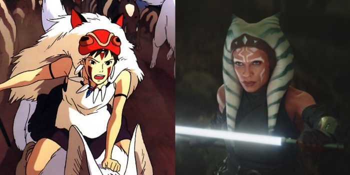 Utforska var Princess Mononoke och Star Wars Overlap - / Film