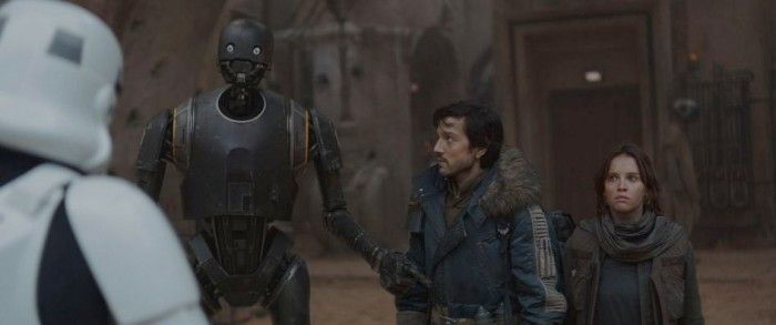 Rogue One - K-2SO, Cassian Andor และ Jyn Erso