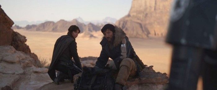 Rogue One - K-2SO, Cassian Andor และ Jyn Erso