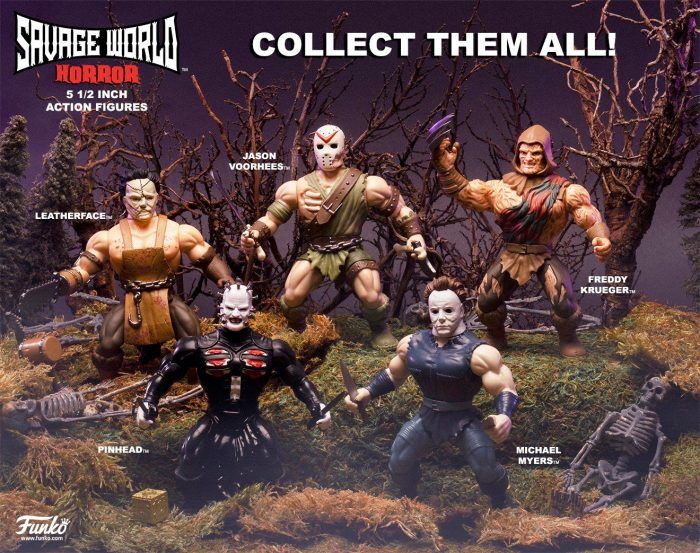 Savage World Horror Actionfiguren