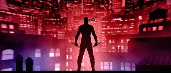 Daredevil hlavička tlače