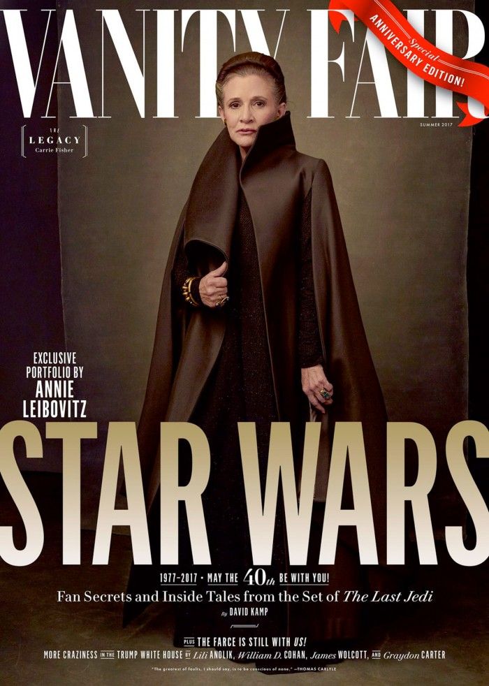 ستار وورز The Last Jedi Vanity Fair Cover