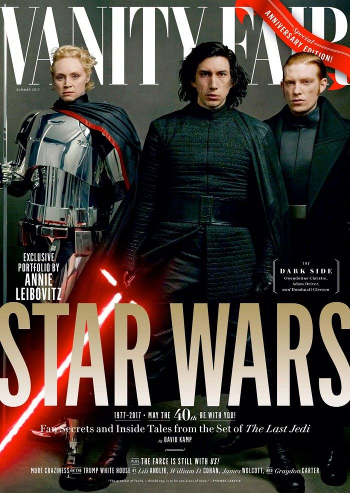ستار وورز The Last Jedi Vanity Fair Cover