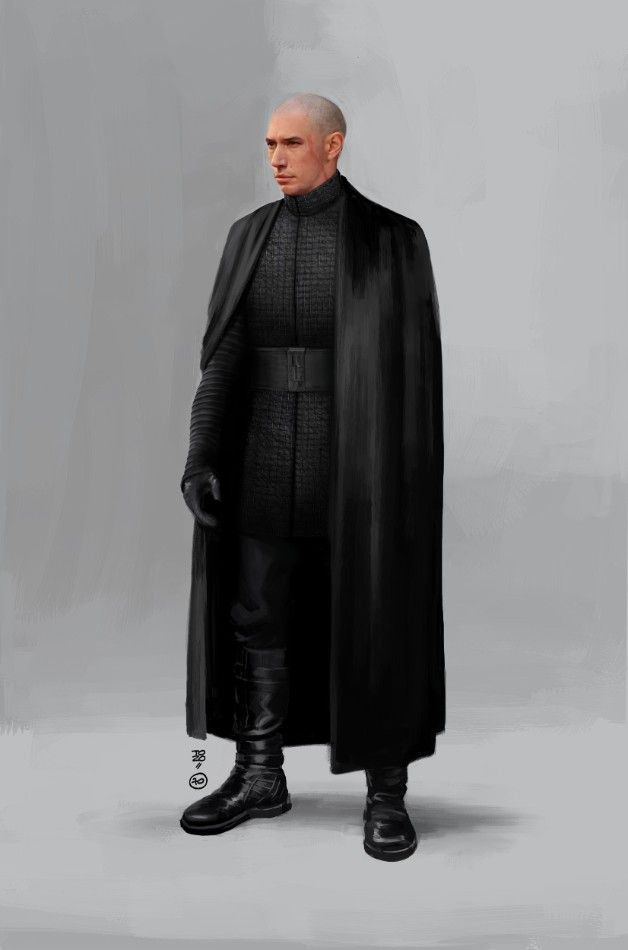 kylo ren dernier art conceptuel jedi