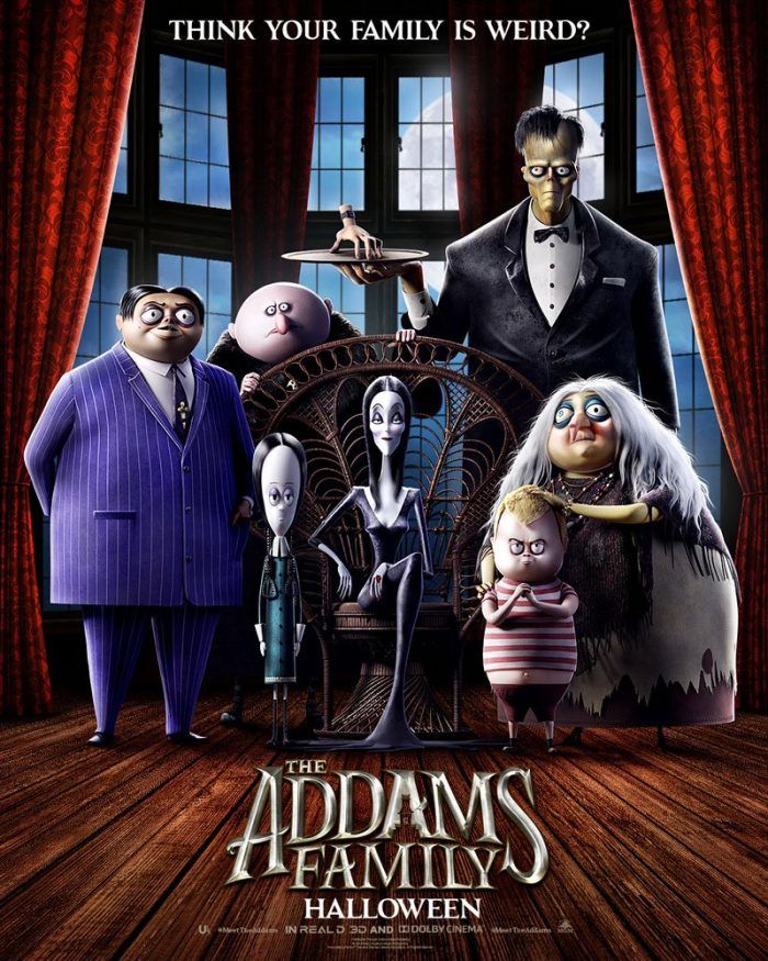 ملصق عائلة addams