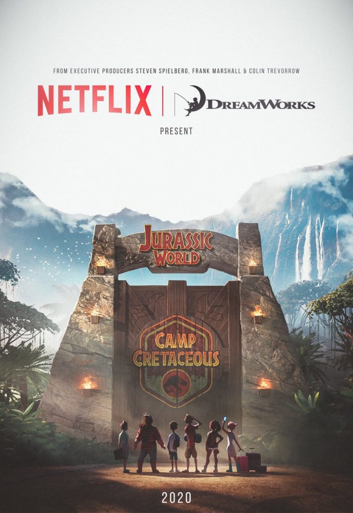 Jurassic World animerad serie affisch