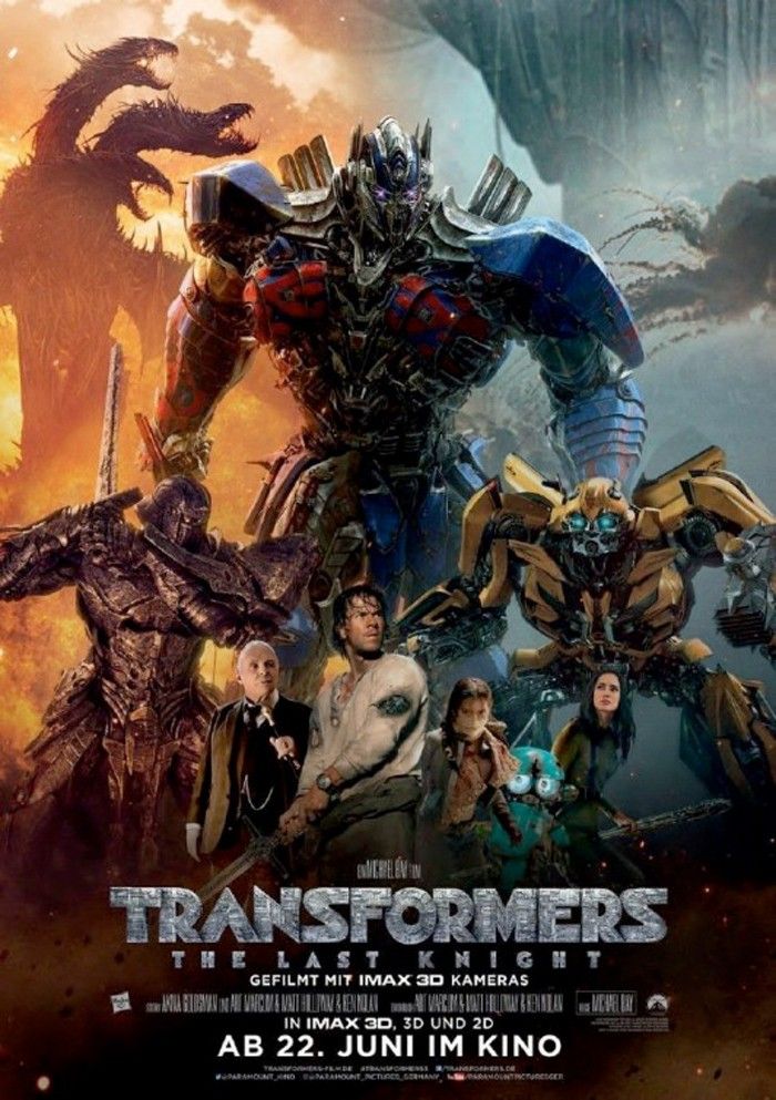 Transformatori Pēdējā bruņinieka plakāts