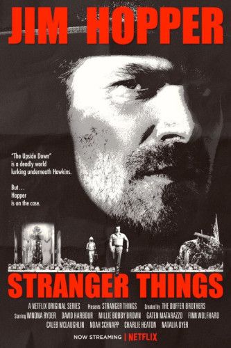 Stranger Things - Running Man Poster