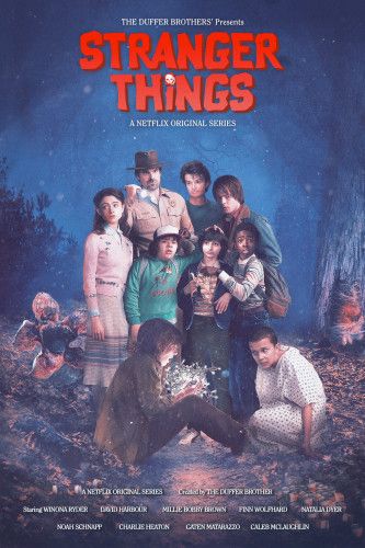Stranger ThingsStranger Things Plakater - The Goonies Poster - The Goonies Poster
