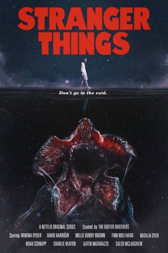 Stranger Things - Jaws Poster