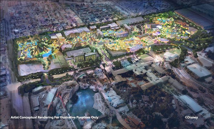 Disneyland Immersive Theme Park Expansion - Helkoncept Art