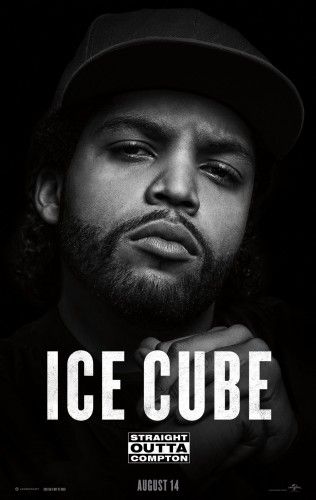 Suorat Outta Compton -hahmojulisteet