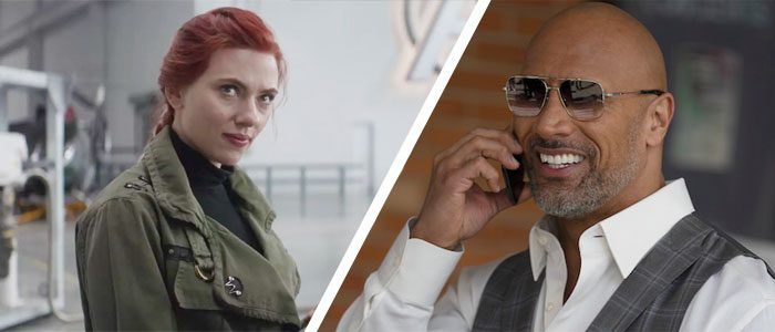 Geriausiai apmokami 2019 m. Aktoriai: Dwayne'as Johnsonas ir Scarlett Johansson / filmas