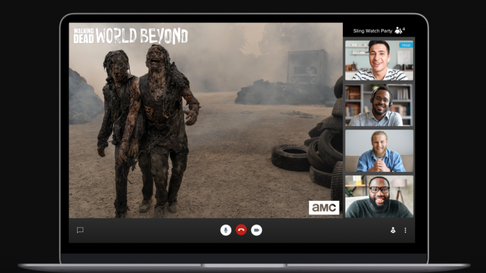 sling tv hodinky párty