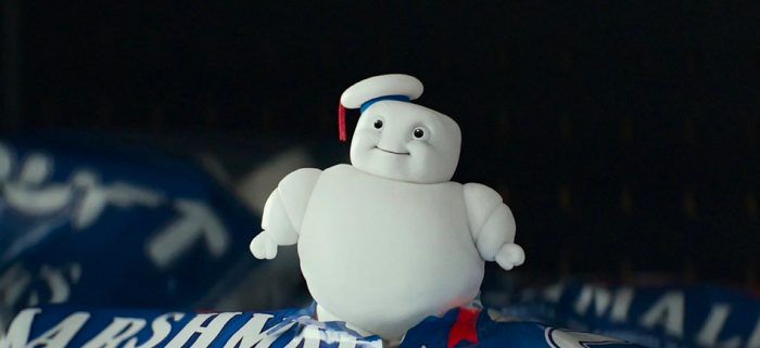 „Ghostbusters Afterlife“ klipas pristato „Mini Marshmallow Men“ - / filmą