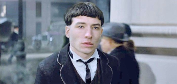 Fantastiškų žvėrių ištrinta scena - Ezra Miller