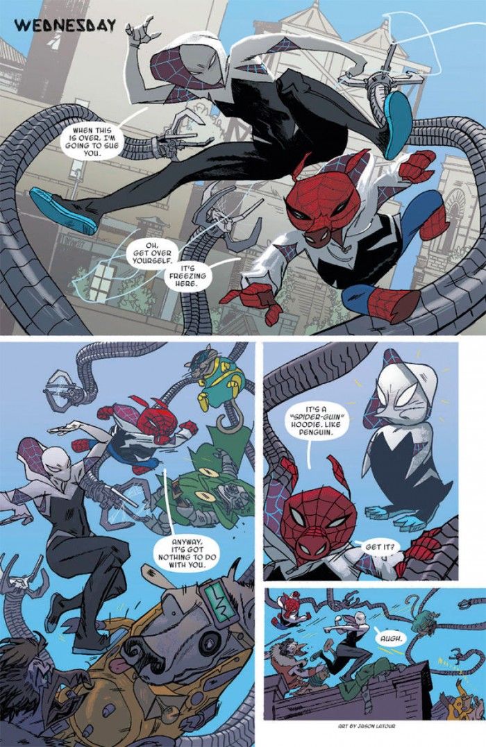 Spidergwen-Spideguin