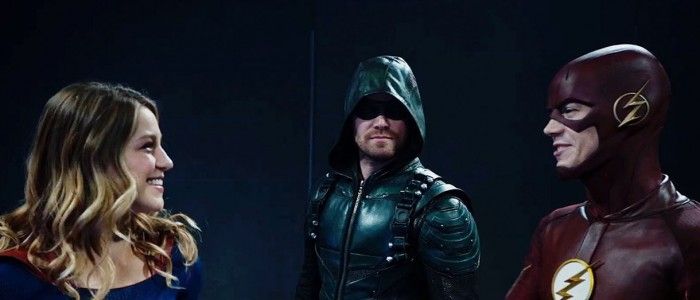 'Supergirl' går med i 'Arrow', 'Flash' och 'Legends' i 'Superhero Fight Club' Promo; Arrowverse Crossover Villain Revealed - / Film