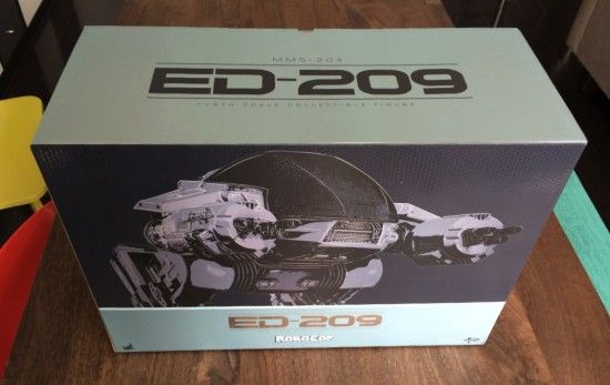 Hot Toys Robocop ED-209 Έξι κλίμακα Σχήμα κουτί