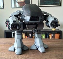 Επανεξέταση / Hot Toys Robocop ED-209 Έκτη κλίμακα Σχήμα με κριτική