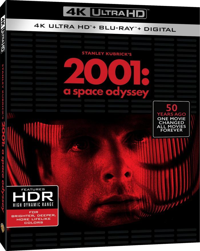 2001 A Space Odyssey 4K 3D Kutu Sanatı